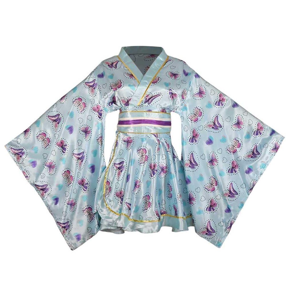 2869 Japanese Traditional Kimono Costume Sexy Short Geisha Dress Adult